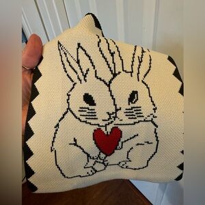 Knit Bunny Mini Hand Bag